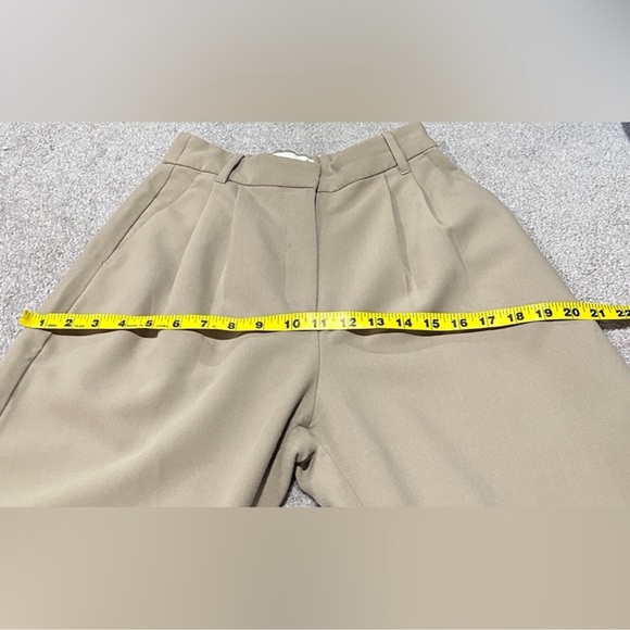 Abercrombie & Fitch Curve Love Sloane Tailored Wide Leg Pant 26Regular - Picture 7 of 10